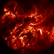 Active Region seen with TRACE 171Å