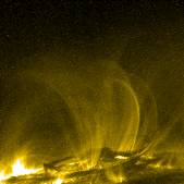 Filament eruption in 171Å 2005/06/16