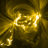 Flare/eruption in AR 8741